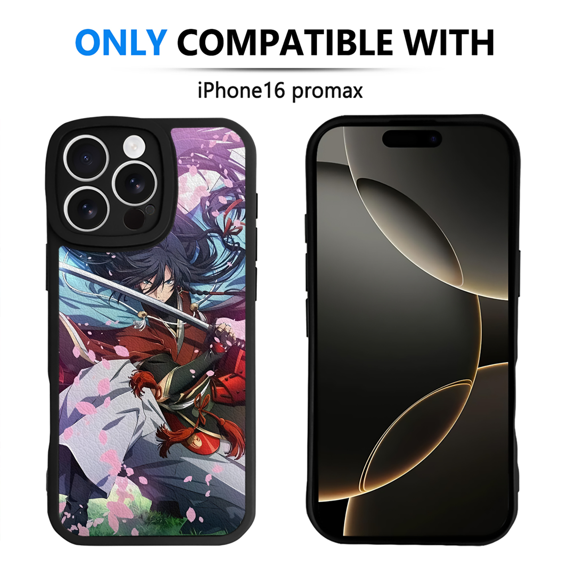 （画像用） 刀剣乱舞 Touken Ranbu 【iPhone 16シリーズ対応】シリコンスマホケース（レザー調） 材質：シリコン